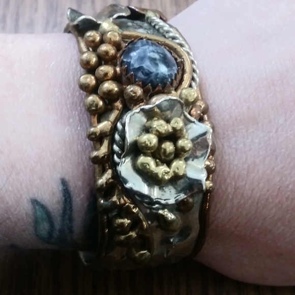 Vintage Mexico Bruatlist Bracelet - Picture 2 of 13